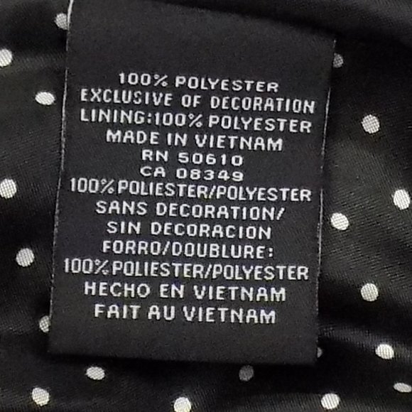 Nipon Boutique "Garden Oasis" 2-Piece Business Suit Black Size 8 NWT - Picture 10 of 16